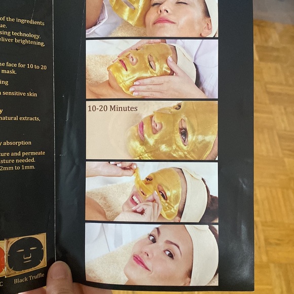 D’OR24K Prestige 24K Gold Facial Mask Collection - Vitamin C Face Mask - Picture 6 of 7